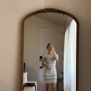 4TH + RECKLESS Ribbed Tailored Dress